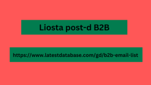 Liosta post-d B2B