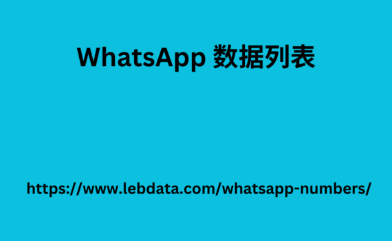 WhatsApp 数据列表