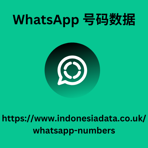 WhatsApp 号码数据