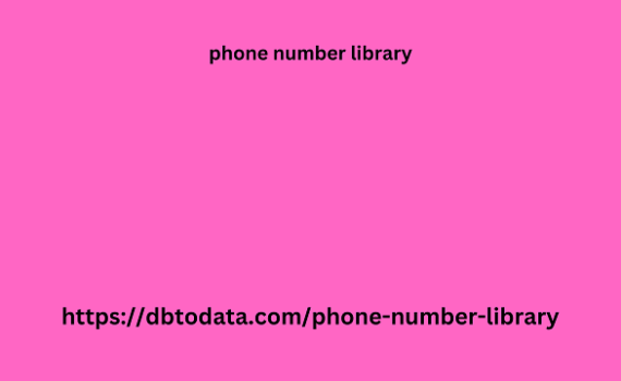 phone number library