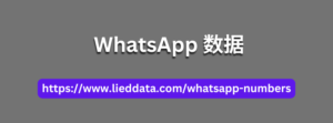 WhatsApp 数据